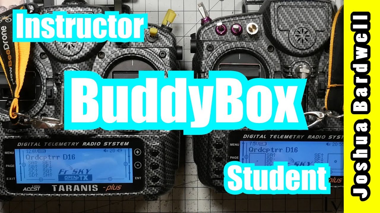 Mega Drone Stars FrSky Taranis OpenTX BuddyBox Trainer Mode How To