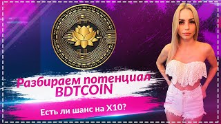 Может ли BDTCOIN сделать X10? Реально оцениваем шансы 🚀