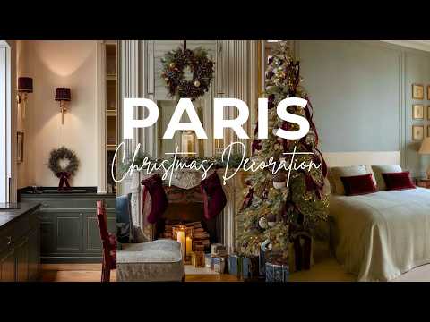 Creating PARIS Aesthetics At Home For CHRISTMAS | Elegant Chic Christmas Decoration Ideas