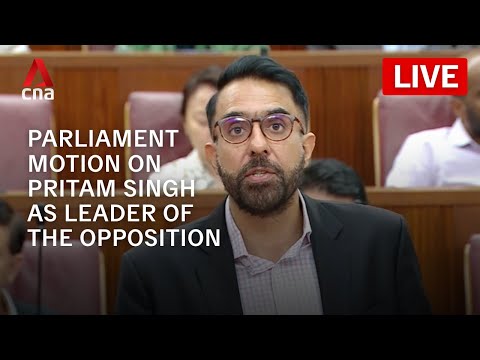 [LIVE] Parliament backs motion deeming Pritam Singh unsuitable as Leader of the Opposition