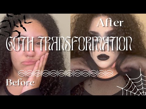 From Normie to Goth | Goth Transformation