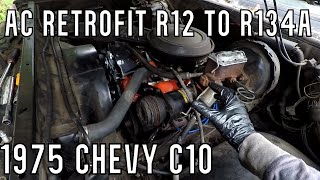 Chevy C10 R134a AC Retrofit