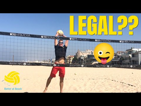 Beach Volleyball Rules | Is Redirecting Legal?