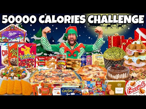 50000 CALORIES CHALLENGE - (Speciale 500.000 iscritti) - MAN VS FOOD