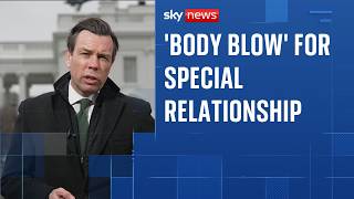 Analysis: US secretary of war makes it clear UK-US special relationship is 'frayed'