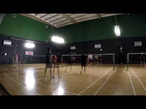 Badminton Men's Doubles - Andrew/Ben vs Justin/Tim