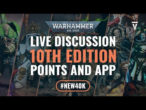 Warhammer 40k 10th Edition Points Values and Army Builder App! Part 1.