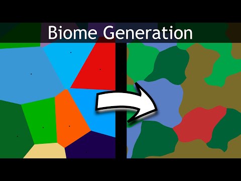 Biome generation explained | Voronoi diagrams into biomes