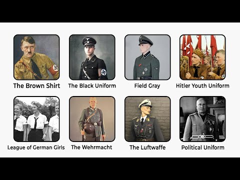 Every Nazi Uniform Explained in 15 minutes