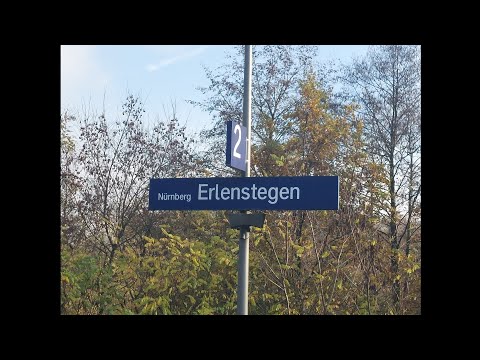 Zugverkehr in Nürnberg Erlenstegen mit: RB 30, 31, RE 30,40,41