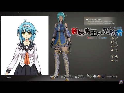 Code Vein making Yuki Nonaka (The Testament Sister of new Devil)