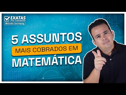GABARITE MATEMÁTICA NOS CONCURSOS | 5 Assuntos Mais Cobrados em Qualquer Prova de Matemática