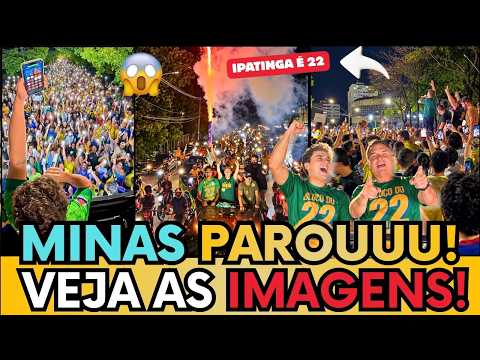 🛑🇧🇷 NIKOLAS PARA CIDADE DE IPATINGA EM MINAS COM UMA MULTIDÃO DE JOVENS “ É O BLOCO DO 22”