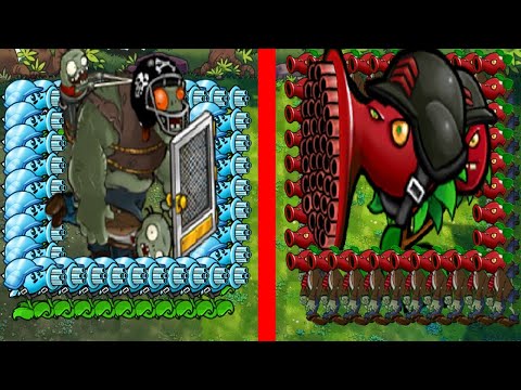 Plants vs Zombies | PvZ 2 Fusion 2.1.4 | Which Gatling Pea Reigns Supreme