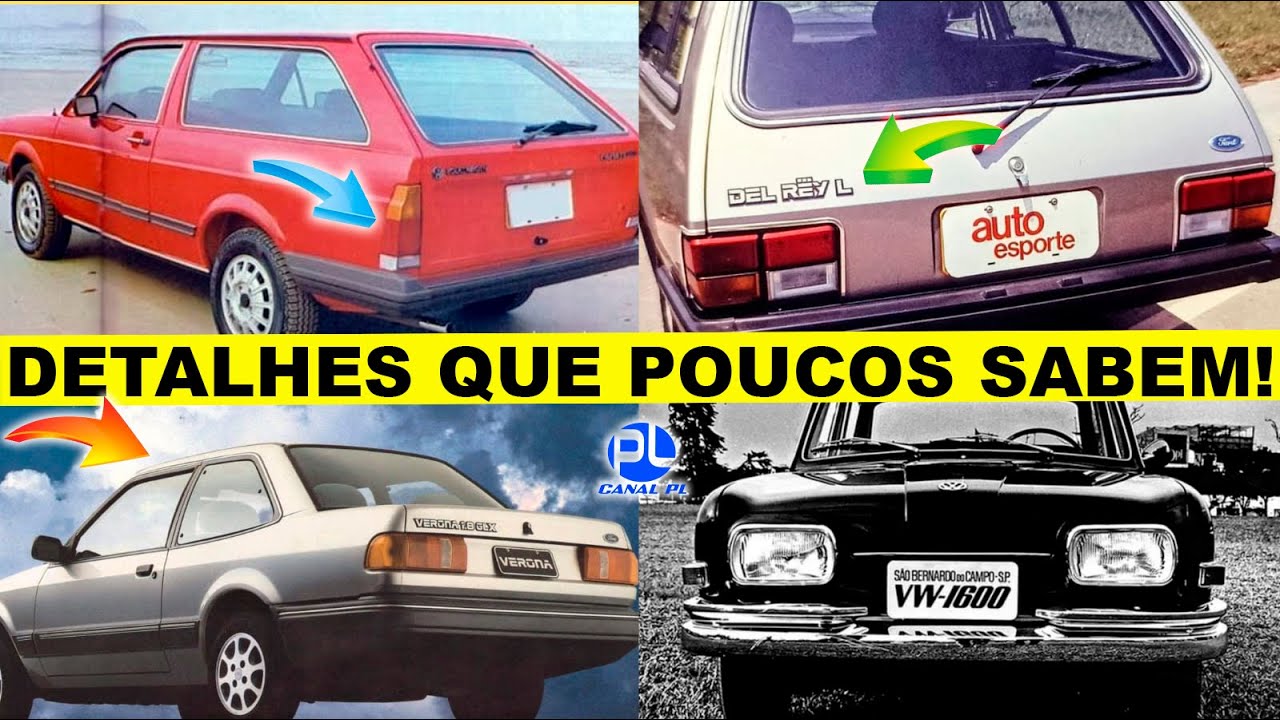DETALHES CURIOSOS QUE POUCOS VIRAM NOS CARROS!