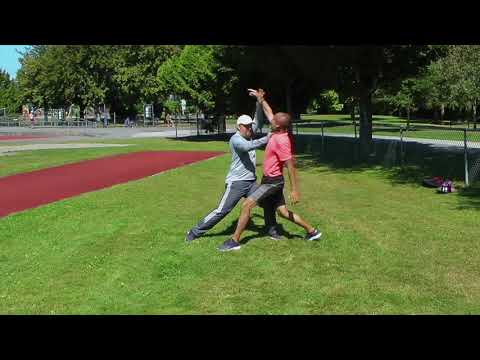 Free Form Baguazhang Combatives Session (simple stuff).