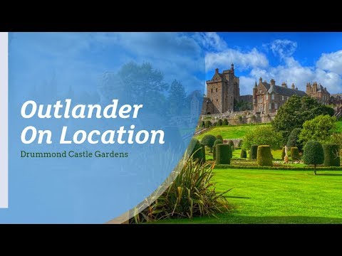 Outlander On Location: Drummond Castle Gardens