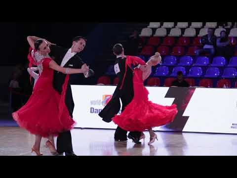 Alexei Kirillov   Natalia Krapil, BLR ROC 2018 Moscow Senior I STD SF SF