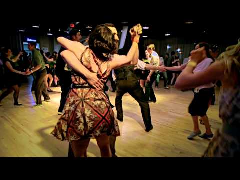 Midwest Lindyfest 2013 - Social Lindy Hop - Ryan Calloway & Ann Mony