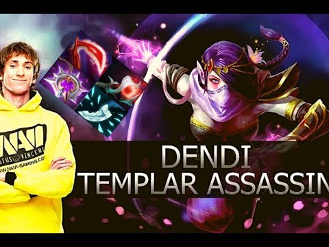 Dota 2 - Dendi [Templar Assassin] The LEGEND is back game update 7.19C