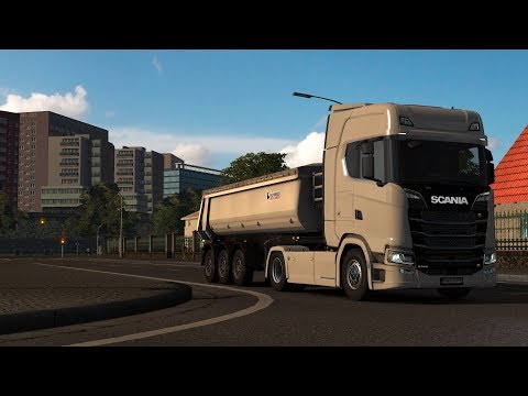 ETS 2 1.35 - ProMods 2.41 - SCANIA S520 V8 - Trip: Rzeszów - Warsaw