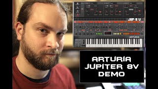 Video thumbnail for Arturia Jupiter 8V | No Talking | by DKS SYNTH LAB