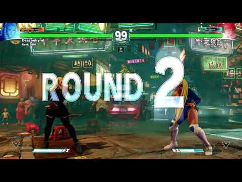 STREET FIGHTER V Deaconhyral ( Karin ) vs Mignon Luffy (R Mika)