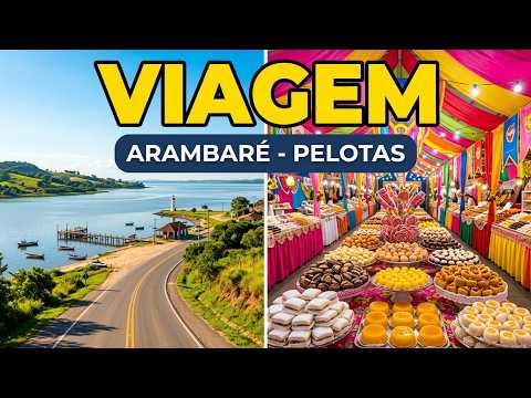 VIAGEM DE ARAMBARE A PELOTAS RS FOMOS VISITAR A 32ª FENADOCE DE PELOTAS
