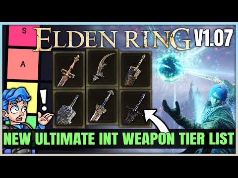 The MOST POWERFUL Int Weapon Tier List - Best Highest Damage Intelligence Weapons in Elden Ring!