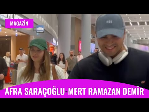 Afra Saraçoğlu ve Mert Ramazan Demir, Tatil Dönüşü Birlikte Görüntülendi! SADECE MUHABİRONLİNE’de…
