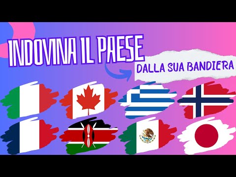 Indovina la Bandiera: Il Quiz Facile e Divertente in cui devi associare la bandiera alla nazione!