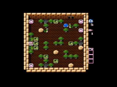 Adventures of Lolo 2   Etage 8 Level 1