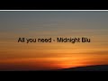 All You Need Midnight Blu