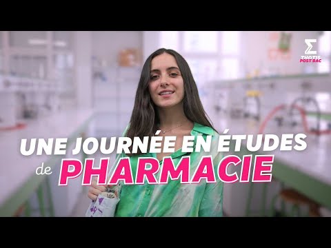 Une journée en études de pharmacie