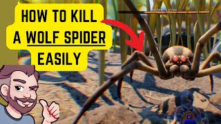 How To Kill A Wolf Spider Easily in Grounded