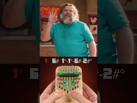 Steve’s Lava Chicken on Mini Kalimba #shorts