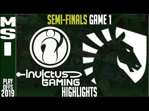 IG vs TL Highlights Game 1 | MSI 2019 Semi-finals Day 6 | Invictus Gaming vs Team Liquid G1