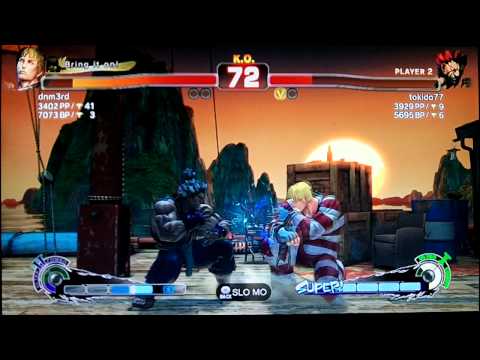 SSF4 AE Dnm3rd (Cody) vs Tokido (Akuma)