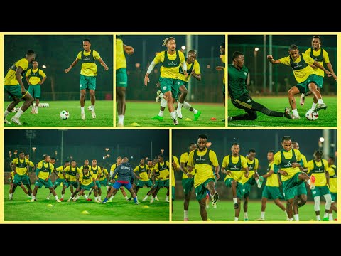 Amavubi arimoJohan Marvin, Salim Abdalah na Kabanda Serge, yatangiye imyitozo yitegura Benin