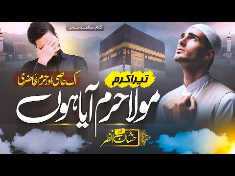 Hajj kalam 2024 | Tera Karam | Mola Haram Aya Hon | Hafiz Hassan Anzar | Hajj Naat