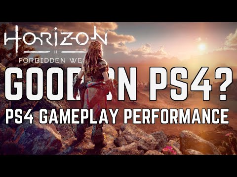 Horizon Forbidden West PS4 Gameplay Performance | How Does Horizon 2 Play on PS4?