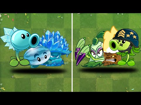 02 Best Team Plants Strongest - Who will win? - PvZ 2 Team 03 Plant