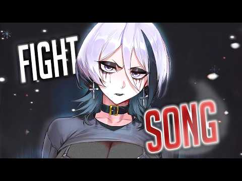 Nightcore - Fight Song (But it hits hard) (Lyircs)