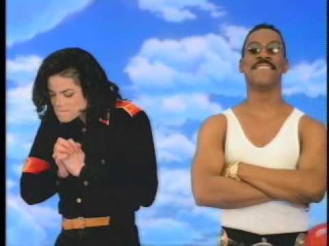 Michael Jackson and Eddie Murphy 