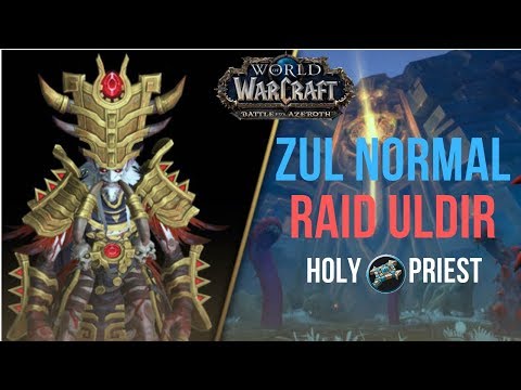 Zul Reborn Normal Raid Uldir - Holy Priest Bfa