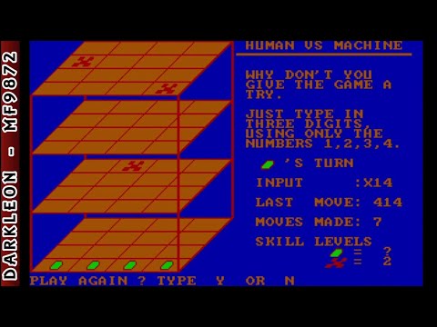 Quad © 1984 Acorn Software - PC DOS - Gameplay