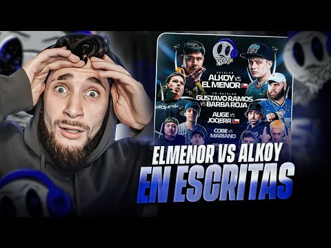 🔥 EL MENOR vs ALKOY EN ESCRITAS ✒️ INSERT BIC PRESENTA SU EDICIÓN INTERNACIONAL