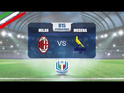 Highlights Milan-Modena U15 A-B - Ritorno Ottavi di finale - stagione 2022-23