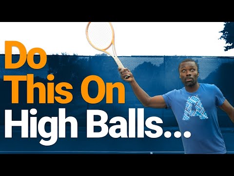 Forehand Tennis Lesson: 3 Things you can do to Deal with hitting High forehands...