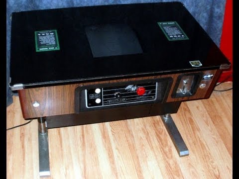 1979 Taito Space Invaders Cocktail Table